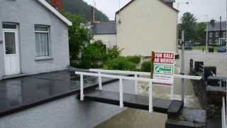 Talybont Flood HD 9 June 2012 730AM [upl. by Kcaz]