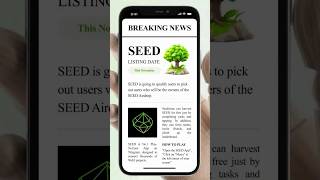 Sneak Peak on SEED Future Plan 🌱 [upl. by Laehcor]