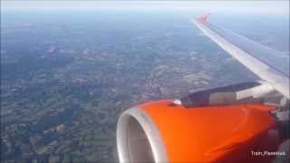 Easyjet Airbus A319111  London Gatwick to Brussels Full Flight [upl. by Annayak]