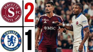 chelsea vs servette fc 12  HIGHLIGHTS Chelsea qualified To uefa Conference League 2425 [upl. by Adnohsor]