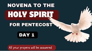 Novena to the Holy Spirit Day 1  The Holy Spirit novena for the Feast of Pentecost Day 1 [upl. by Anhavas]