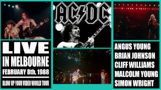 ACDC Highway To Hell LIVE Melbourne Australia February 8th 1988 HD [upl. by Ahsiliw]