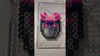 Minecraft Axolotl Perler Beads minecraft axolotl perlerbeads mc [upl. by Mignonne]