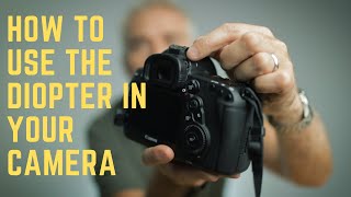 How to set diopter on camera [upl. by Airotel]