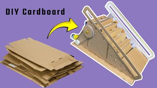 Is Cardboard REALLY Strong Enough for a DIY Escalator [upl. by Saoj]