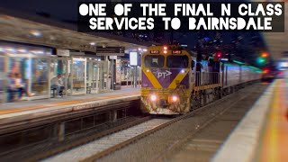 N453 leads one of the last Bairnsdale N Class services ever  September 2024 [upl. by Arodoet]