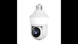 Security Sight Bulb Pro Inexpensive solution WiFi [upl. by Lletram972]