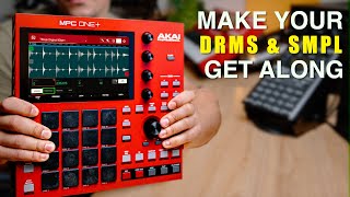 How To Tempo Match Samples To Your Drums mpc one tutorial [upl. by Ev596]