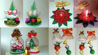 4 Manualidades Navideñas Con Material Reciclado  Adornos Navideños 2020 [upl. by Rintoul]