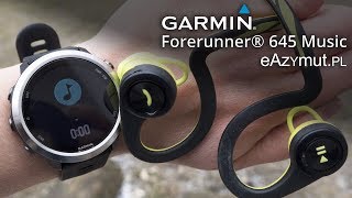 Jak odtwarzać muzykę w Garmin Forerunner 645 Music [upl. by Grubman]