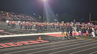 Bolingbrook High School Marching Raiders 2024 First Football Game 83024 🏈🎺 [upl. by Ardnak]