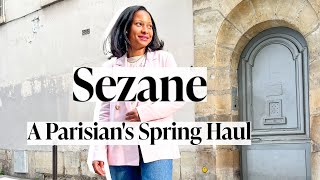 SEZANE Spring 2024 Haul  How a PARISIAN Styles the Collection [upl. by Elfrieda]