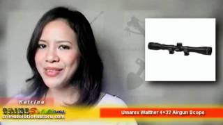 Airsoft  Umarex Walther 4×32 Airgun Scope Review [upl. by Cyprian]