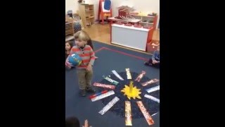 Preschool Celebrating birthdays at Apple Montessori School in Hoboken [upl. by Enilekcaj324]