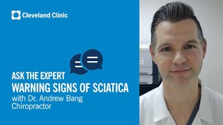 Warning Signs of Sciatica and How To Find Relief  Ask Cleveland Clinics Expert [upl. by Brace658]