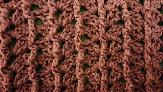 The Flutter Stitch  Crochet Tutorial [upl. by Lexerd]