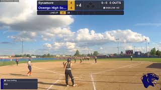 Oswego High School vs Sycamore 20240510 [upl. by Erdda]