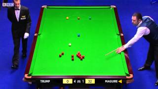 2014 Snooker UK Championship Day8 SF2 Judd Trump vs Stephen Maguire BBC 720P [upl. by Eittod]