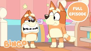 Double Bingo 🧡 🧡  Mini Bluey Full Episode  Bingo  Official Channel [upl. by Johppa233]