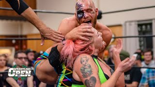 Free Match Allie Katch vs Aaron Rourke  Beyond Wrestling Open Intergender Mixed AEW TNA Impact [upl. by Corney]