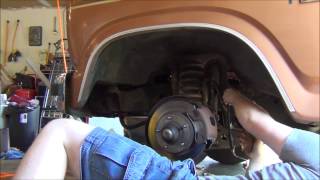 Replace Brake Hoses Ford F150 [upl. by Dirgis724]