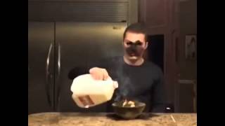 Cant even make cereal correctly  VINE ORIGINAL by Lance210 [upl. by Templa]