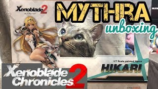 Unboxing with Cats Mythra 17 Hikari Figure by GoodSMILE [upl. by Aldredge965]