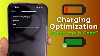 Which Charging Optimization is Good 🔥 iPhone Battery Health [upl. by Asenad]