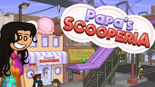 abri uma sorveteria de sucesso「Papas Scooperia」 [upl. by Hutton]