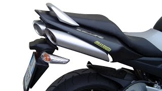 SUZUKI GSR 600 GHOST GPR EXHAUST FITTING INSTRUCTIONS SCARICO GPR VIDEO ISTRUZIONI [upl. by Almallah24]