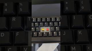 Gateron Yellow 30 vs Gateron red 20 switches [upl. by Sommers981]