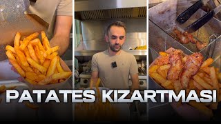 ÇITIR PATATES KIZARTMASI  Crispy Fries [upl. by Attiuqahs]