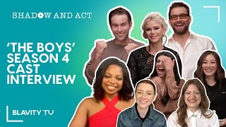 The Boys Season 4 Cast Interview [upl. by Ybeloc469]