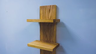 Beginner furniture project  Magic woodworking of ordinary board [upl. by Lester]