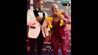 EXCLUSIVE HARMONIZE ASHINDA TUZO 3 ZA AFRICAN ENTERTAINMENT AWARDS USA AEAUSA [upl. by Madonna]