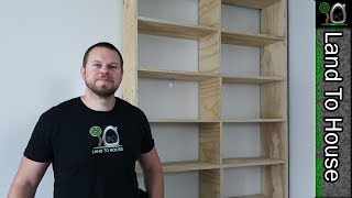 Basic Bookcase Build [upl. by Eelibuj]