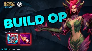 La Build mas OP de ZYRA  Wild Rift  DayMelto [upl. by Meelak]