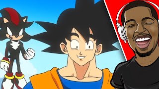 InternetCity REACTS TO quotSonic vs Goku Rap Battle 2quot  SSJ9K [upl. by Quinn593]