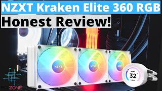 Best Premium CPU Cooler For Ryzen 7 7800x3D NZXT Kraken Elite 360 RGB Honest Review [upl. by Gnous673]