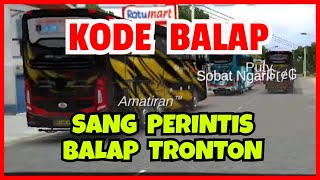 PERINTIS BALAP TRONTON  BUS SIMULATOR INDONESIA [upl. by Abebi80]