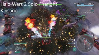 Halo Wars 2 Firefight Solo Wave 100 Kinsano [upl. by Erdnaxela]