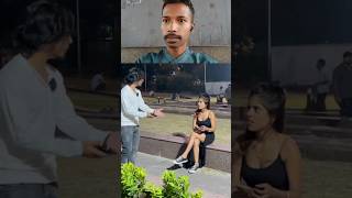 Kya dikha diya ladki ne  Wait for end 😂 😋 😆 funny comedy reaction tranding shortvideo prank [upl. by Htidirrem675]