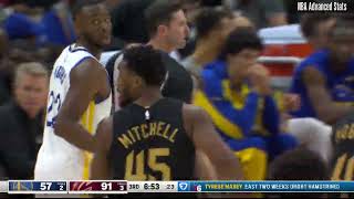 Career Game 478 Donovan Mitchell Highlights vs GSW 11082024 [upl. by Whetstone]