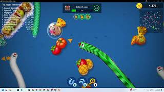 worms Zone😎😎 ll Snake Game game play wormszoneggaming 🐍 trending snakegame 16 [upl. by Kaylyn]