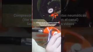 COMPRESOR de aire herramientas neumáticas automobile tutorial compresordeaire aircompressor [upl. by Akimaj]