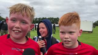 Interview med U12 drengene fra Brædstrup IF Fodbold [upl. by Roos527]