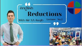 English Reductions Lecture 2 Best Spoken English Training Institute in Lahore [upl. by Einnhoj]