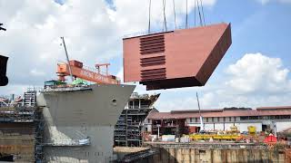 Construction of FPSO timelapse [upl. by Fiorenza652]