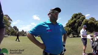 Matt Guyatt 2015 Australian Masters Golf Monday Prep Part 1  SGA Media [upl. by Fitalludba]