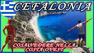 CEFALONIA cosa vedere nella costa OVEST fra SPIAGGE e PAESINI Vlog Ita Drone Grecia Ep 13 [upl. by Utas]